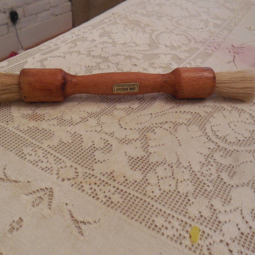 Vintage 2 sided shaving brush